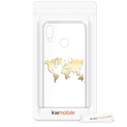 Husa Huawei Nova 3, Silicon, Gold, 45764.01