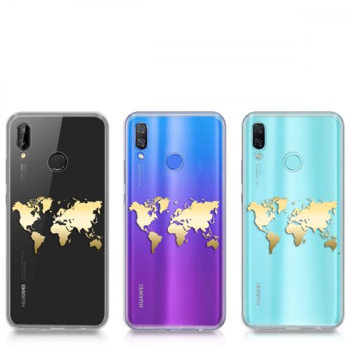 Husa Huawei Nova 3, Silicon, Gold, 45764.01