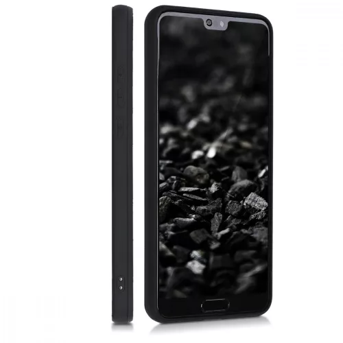 Husa Huawei P20, Nylon, Negru, 45846.01