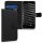 Husa Wiko View Max, Piele ecologica, Negru, 45875.01