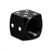 Set 5 Capace pentru valva , Kwmobile, Negru, Metal, 45855.01