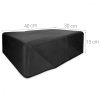 Husa pentru imprimanta Epson Expression XP-255/Expression XP-455, Kwmobile, Negru, Textil, 45858.19