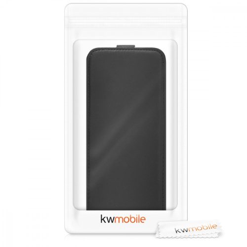 Husa Samsung Galaxy A6 Plus, Piele ecologica, Negru, 45882.01