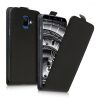 Husa Samsung Galaxy A6 (2018), Piele ecologica, Negru, 45881.01