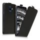 Husa Samsung Galaxy A6 (2018), Piele ecologica, Negru, 45881.01