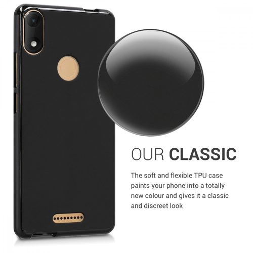 Husa Wiko View Max, Silicon, Negru, 45874.47