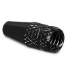 Set 5 Capace pentru valva , Kwmobile, Negru, Metal, 45929.01
