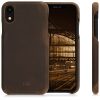 Husa Apple iPhone XR, Piele naturala, Maro, 45955.05