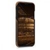 Husa Apple iPhone XR, Piele naturala, Maro, 45955.05