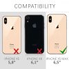 Folie de protectie pentru Apple iPhone XS Max, kalibri, Fata, Negru, 45962.01