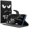 Husa Huawei Y6 (2018), Piele ecologica, Negru, 45923.01