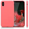 Husa Apple iPhone X / iPhone XS, Silicon, Roz, 42492.122