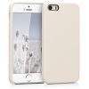 Husa Apple iPhone 5 / iPhone 5s / iPhone SE, Silicon, Crem, 42766.16