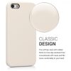 Husa Apple iPhone 5 / iPhone 5s / iPhone SE, Silicon, Crem, 42766.16