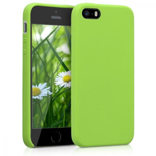 Husa Apple iPhone 5 / iPhone 5s / iPhone SE, Silicon, Verde, 42766.07