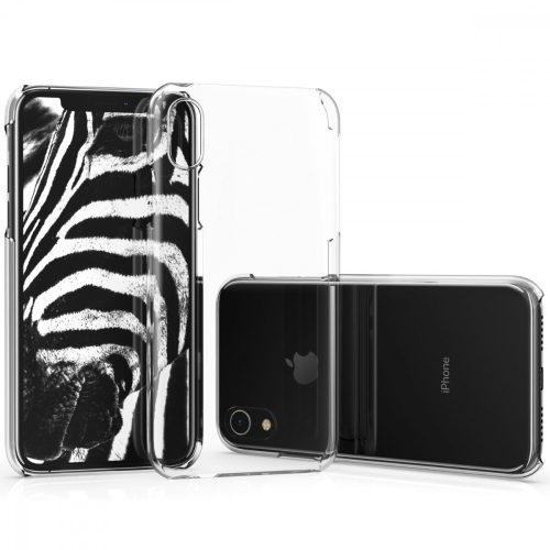 Husa Apple iPhone XR, Policarbonat, Transparent, 46058.03
