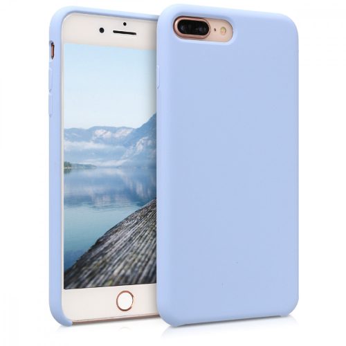 Husa Apple iPhone 8 Plus / iPhone 7 Plus, Silicon, Albastru, 40842.58