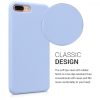Husa Apple iPhone 8 Plus / iPhone 7 Plus, Silicon, Albastru, 40842.58