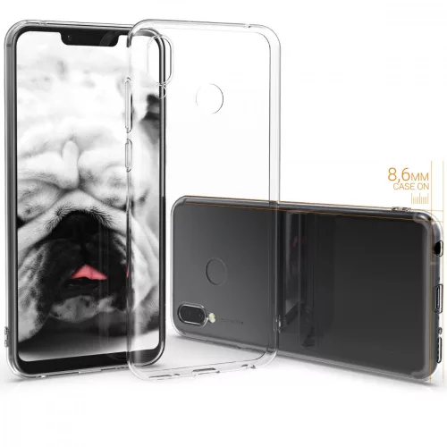 Husa Huawei Honor Play, Silicon, Transparent, 46098.03