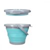 Galeata pliabila din cauciuc termoplastic Navaris, 5 L, Albastru, 45985.2.78