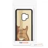 Husa Samsung Galaxy S9, Lemn, Maro, 44479.04