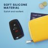 Husa Cheie Auto pentru BMW - 3 Butoane - Keyless Go, Silicon, Negru, 46209.04