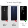 Husa Nokia 5.1 Plus, Silicon, Transparent, 46195.03