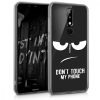 Husa Nokia 5.1 Plus, Silicon, Alb, 46196.01