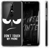 Husa Nokia 5.1 Plus, Silicon, Alb, 46196.01