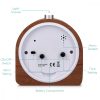 Ceas cu alarma analogic din lemn Snooze Retro, 46228.18