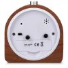 Ceas cu alarma analogic din lemn Snooze Retro, 46228.18