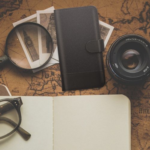 Husa LG Q Stylus, Textil, Negru, 46240.73