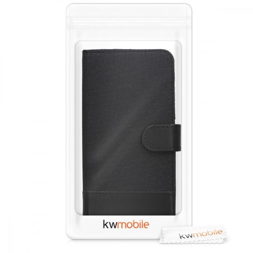 Husa LG Q Stylus, Textil, Negru, 46240.73