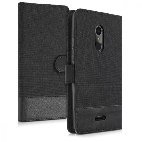 Husa Alcatel 3C, Textil, Negru, 44470.73