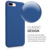 Husa Apple iPhone 8 Plus / iPhone 7 Plus, Silicon, Albastru, 40842.116
