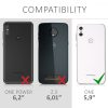 Husa Motorola One, Silicon, Negru, 46296.47