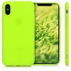Husa Apple iPhone X / iPhone XS, Silicon, Galben, 46270.75
