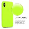 Husa Apple iPhone X / iPhone XS, Silicon, Galben, 46270.75