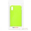 Husa Apple iPhone X / iPhone XS, Silicon, Galben, 46270.75