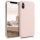 Husa Apple iPhone X / iPhone XS, Silicon, Roz, 46313.10
