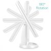 Oglinda Cosmetica cu 3 fete, Iluminare LED, marire 3x, pliabila, 43457.48