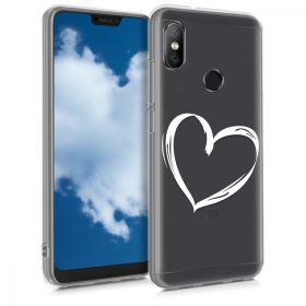Husa Xiaomi Mi A2 Lite / Redmi 6 Pro, Silicon, Alb, 46064.02