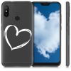 Husa Xiaomi Mi A2 Lite / Redmi 6 Pro, Silicon, Alb, 46064.02