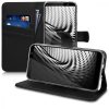 Husa HTC U12 Life, Piele ecologica, Negru, 46335.01