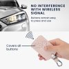 Husa Cheie Auto pentru Renault / Dacia - 4 Butoane - Keyless Go, Piele ecologica, Rose Gold, 45656.81