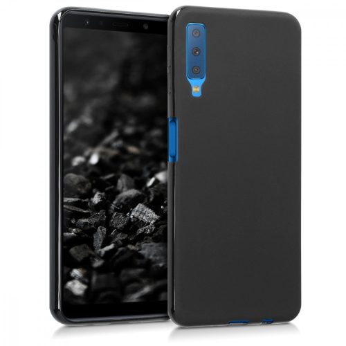 Husa Samsung Galaxy A7 (2018), Silicon, Negru, 46422.47