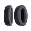 Set 2 Perne de urechi pentru casti Sennheiser HD 4.50 BTNC, Kwmobile, Negru, Piele ecologica, 46414.01