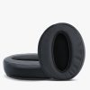 Set 2 Perne de urechi pentru casti Sennheiser HD 4.50 BTNC, Kwmobile, Negru, Piele ecologica, 46414.01