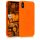 Husa Apple iPhone X / iPhone XS, Silicon, Portocaliu, 46270.69