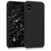 Husa Apple iPhone X / iPhone XS, Silicon, Negru, 46313.01